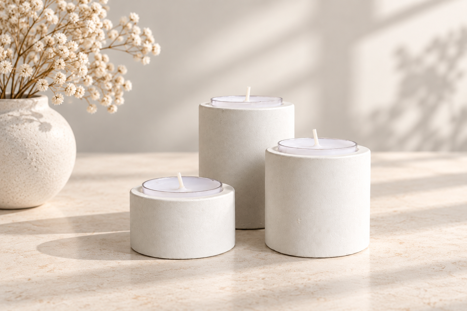 בתי נר #06 + #07 + #08 | Candle Holders #06 + #07 + #08